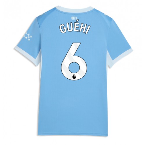 Dres Manchester City Marc Guehi #6 Domaci za Žensko 2026-27 Kratak Rukav